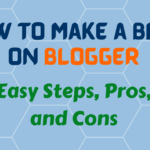 How to make a blog on blogger